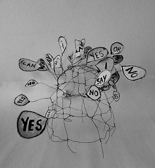 yes i can say no. self with limited range of expression. Ines Seidel